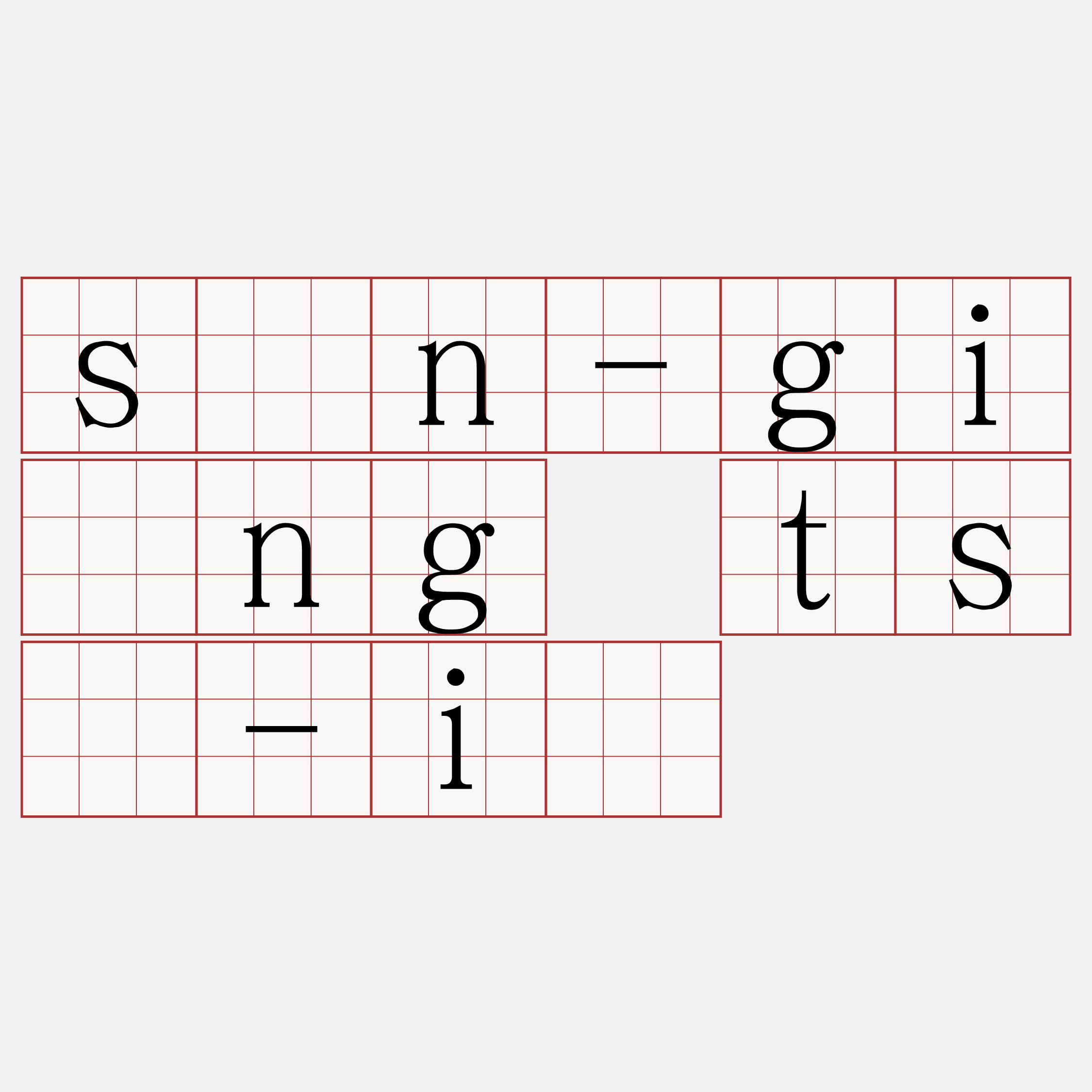 sìn-gióng tsū-iû